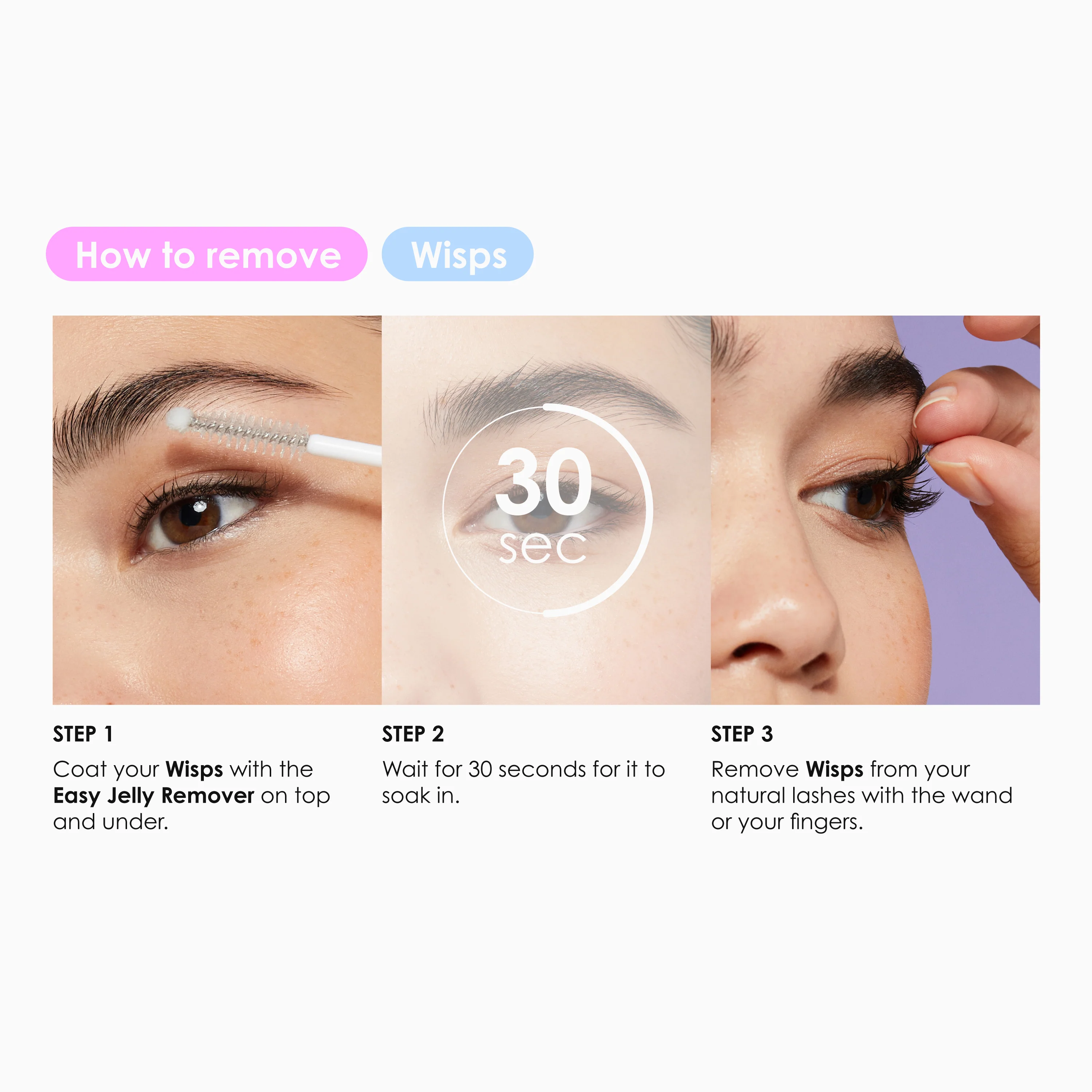 Falscara False Lash Easy Jelly Remover | DIY Lash Extension Remover, Brush Applicator - Image 8
