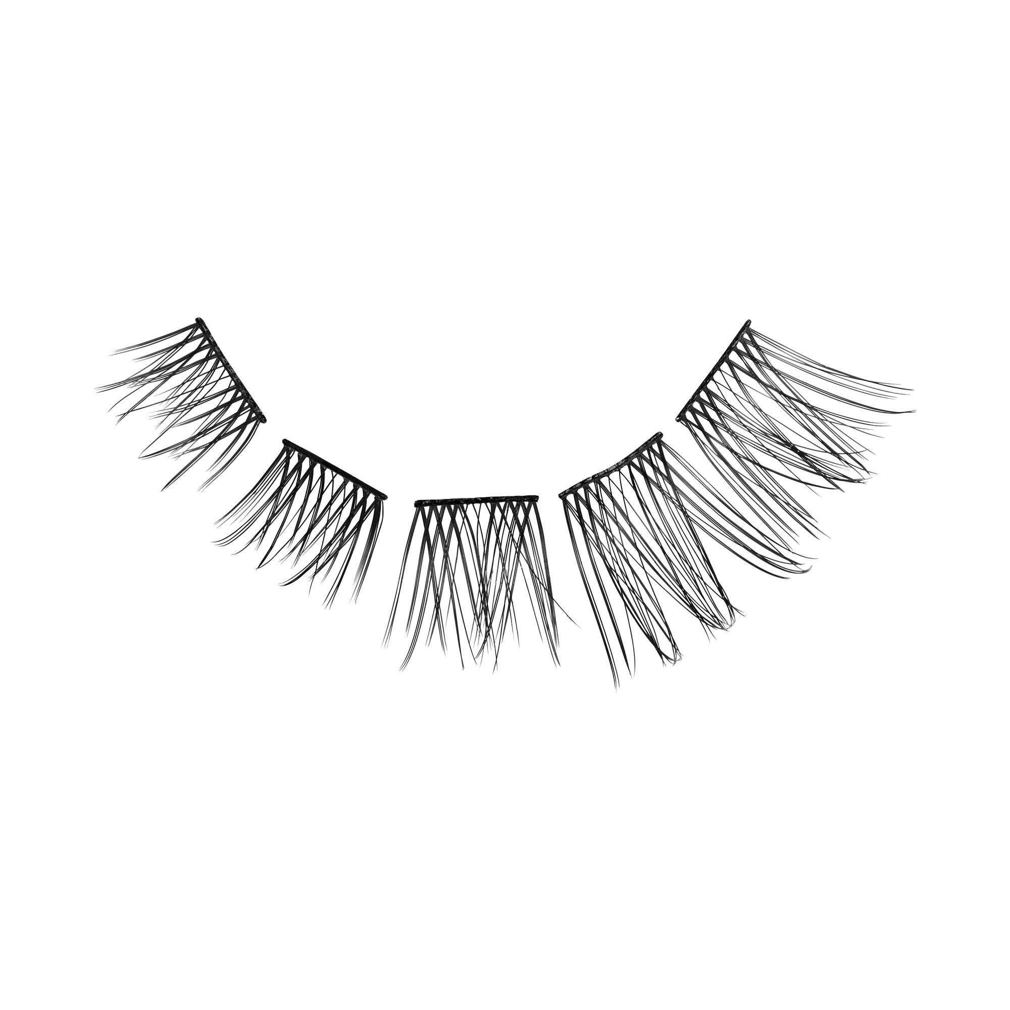 Falscara Classic Natural Mega Multipack | DIY False Lash Extensions, Cluster Lash, Wispy Lashes, 50 Wisps, 8mm-16mm - Image 7