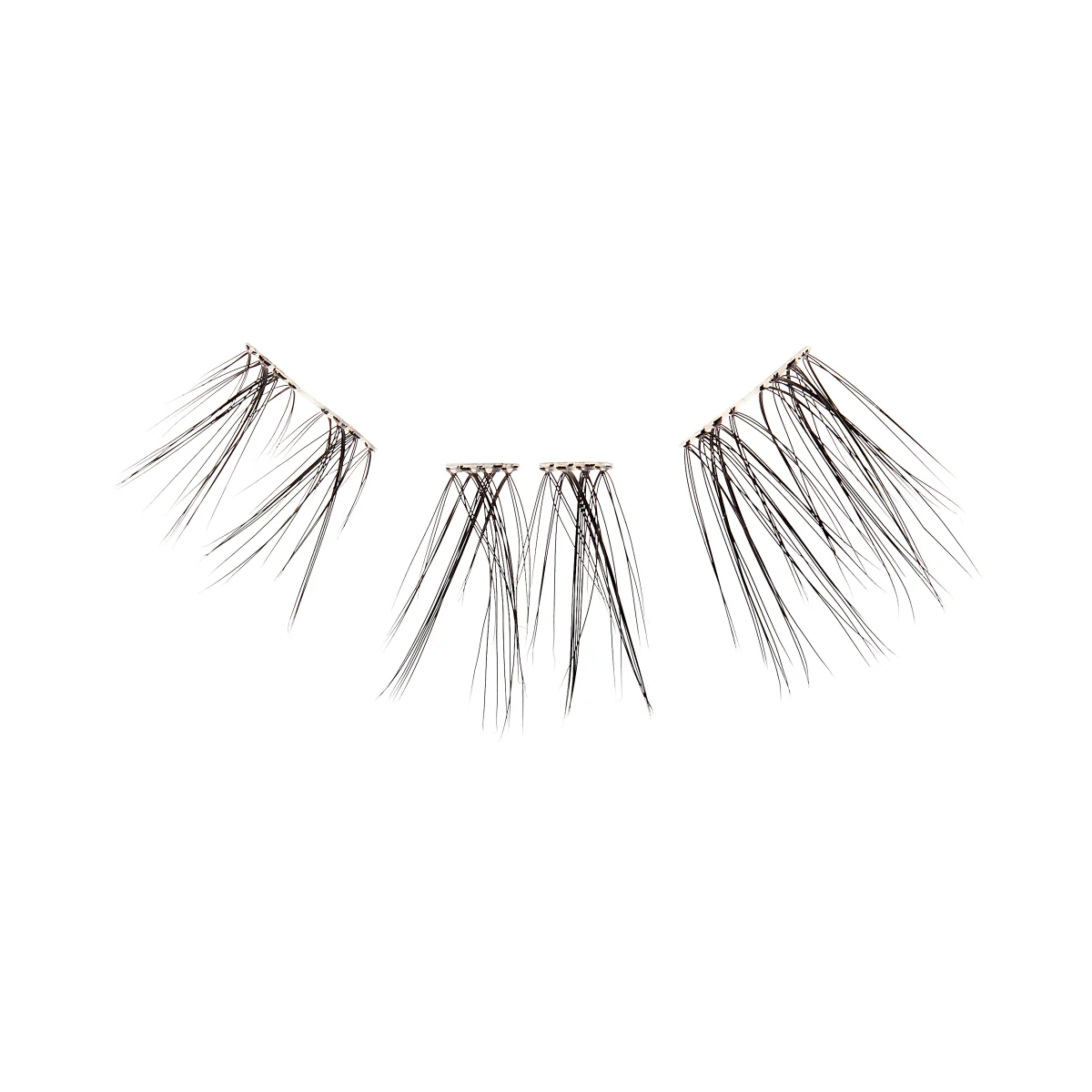 Falscara Clear Band Natural Multipack | DIY False Lash Extensions, Natural, Cluster Lash, Wispy Lashes, Clear Band, 24 Wisps, 12mm-16mm - Image 6