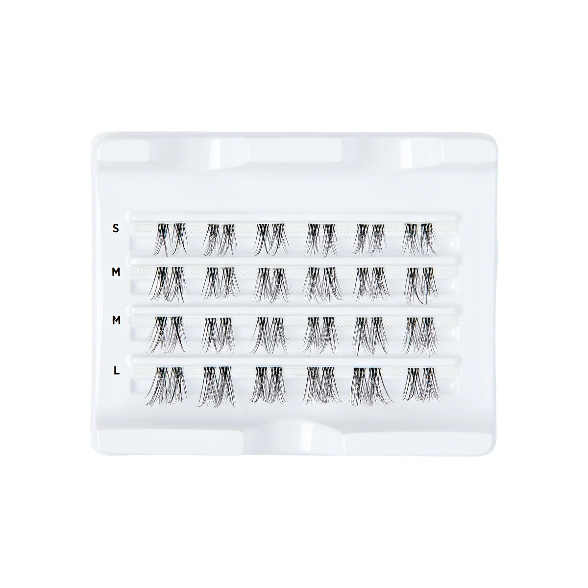 Falscara Clear Band Natural Multipack | DIY False Lash Extensions, Natural, Cluster Lash, Wispy Lashes, Clear Band, 24 Wisps, 12mm-16mm - Image 7