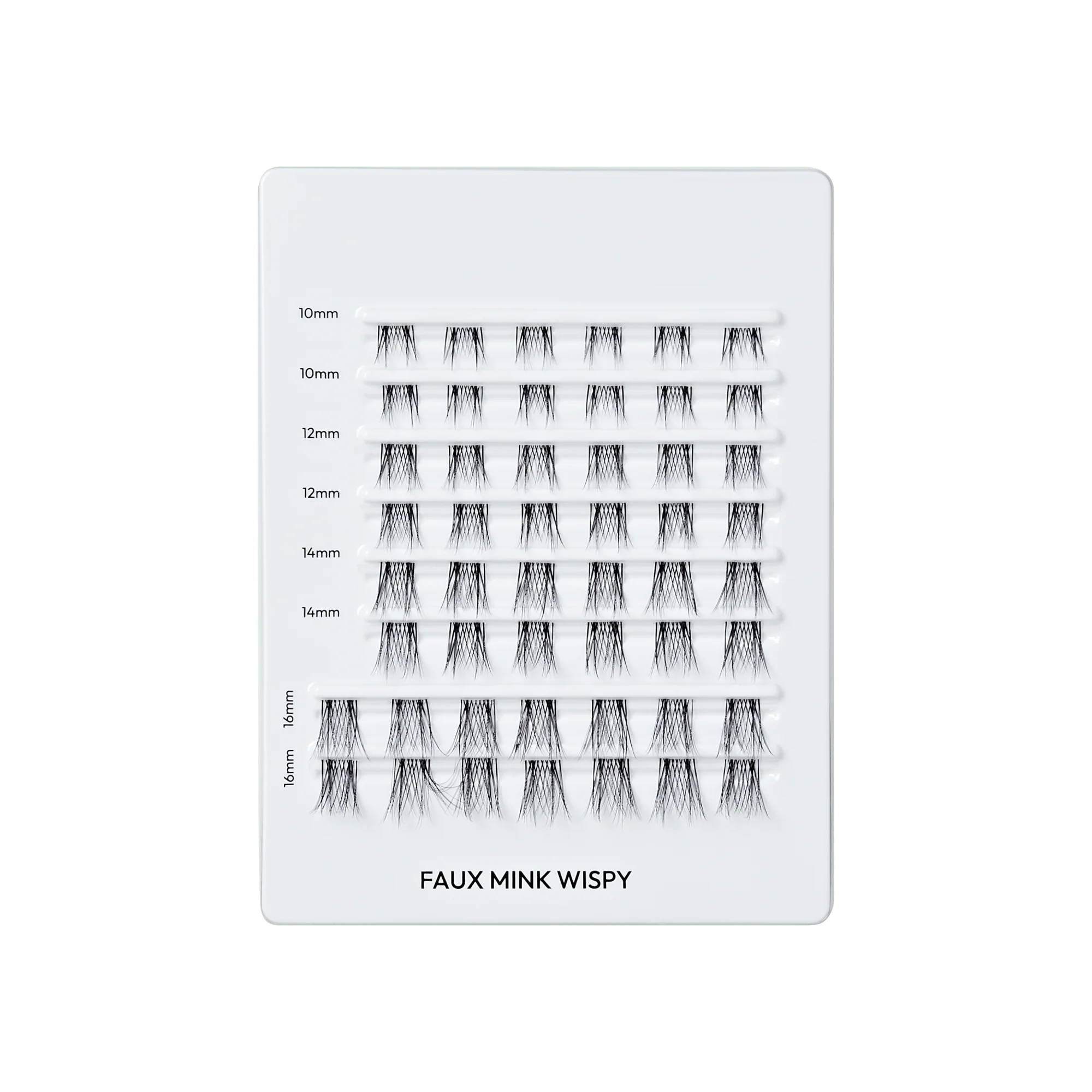 Falscara Faux Mink Wispy Mega Multipack | DIY False Lash Extensions, Cluster Lash, Wispy Lashes, 50 Wisps, 10mm-16mm - Image 4