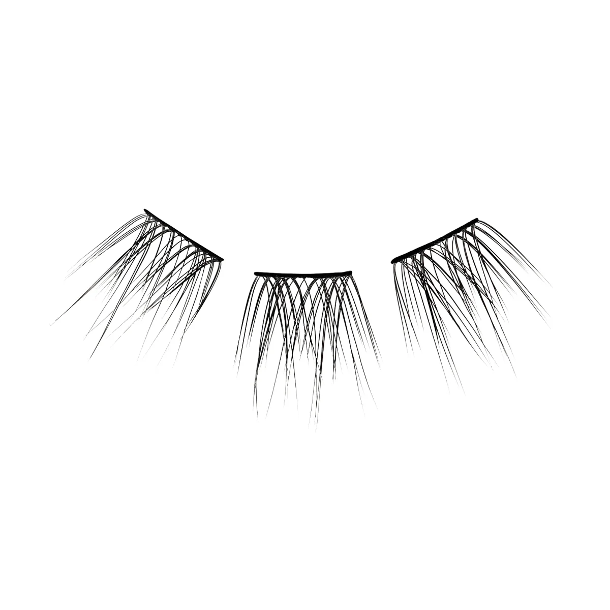 Falscara Lengthening Wisps Starter Kit | DIY False Lash Extensions, Natural, Cluster Lash, Wispy Lashes, 36 Wisps, 10mm-12mm - Image 7