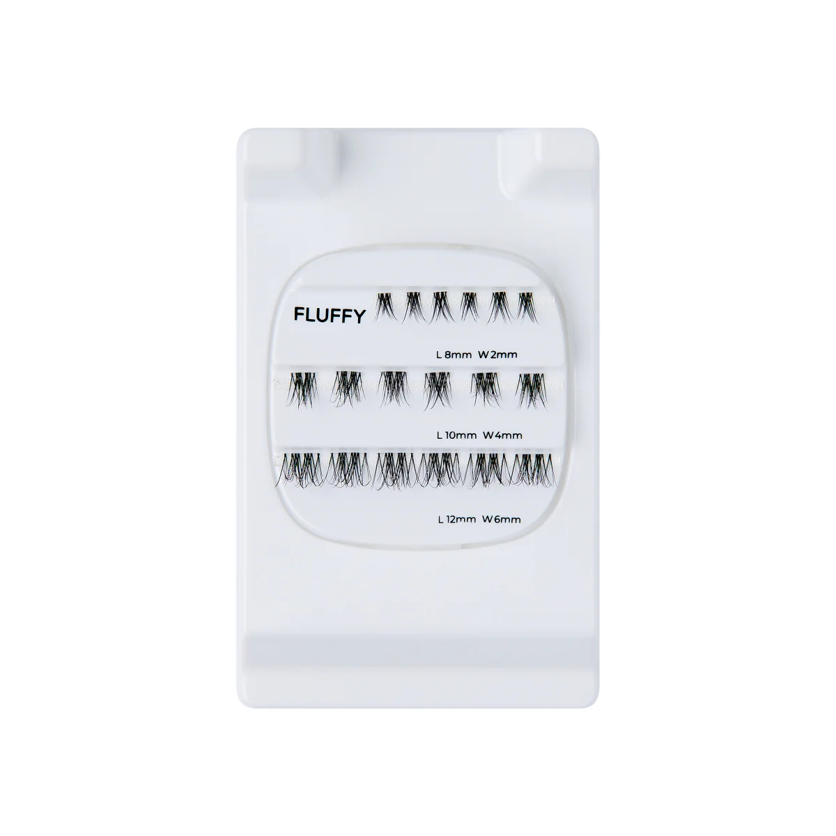 Falscara Studio Lash Palette - Delicate Fluffy | DIY False Lash Extensions, Natural, Cluster Lash, Wispy Lashes, 18 Wisps, 8mm-12mm - Image 6