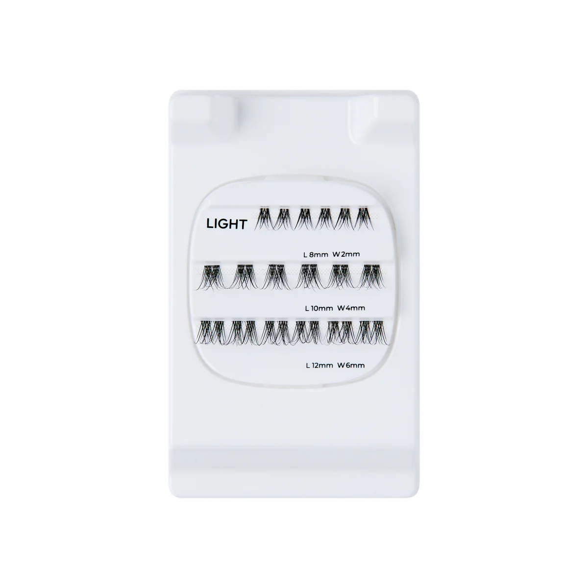 Falscara Studio Lash Palette - Delicate Light | DIY False Lash Extensions, Natural, Cluster Lash, Wispy Lashes, 18 Wisps, 8mm-12mm - Image 6