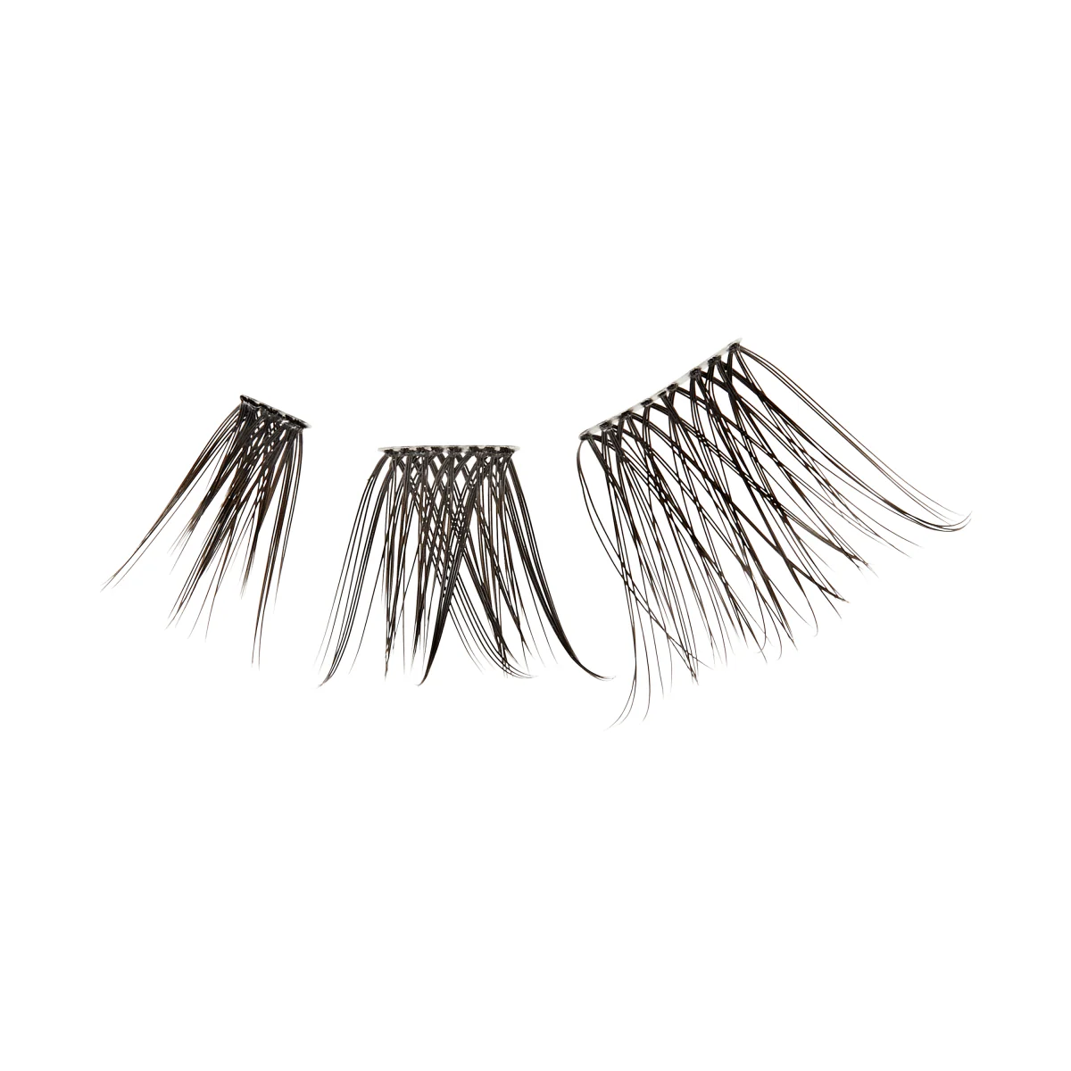 Falscara Studio Lash Palette - Xtra Light Volume | DIY False Lash Extensions, Medium Glam, Cluster Lash, Wispy Lashes, 18 Wisps, 10mm-14mm - Image 4