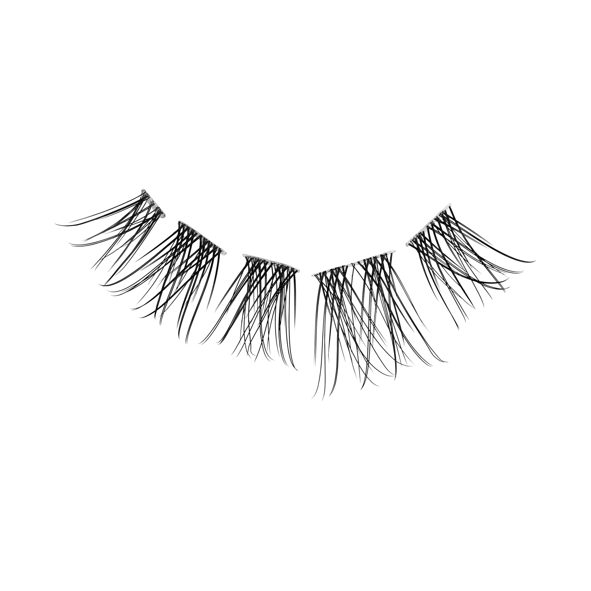 Falscara Studio Mini Refill Pack - Soft Natural | DIY False Lash Extensions, Cluster Lash, Wispy Lashes, 36 Wisps, 8mm-12mm - Image 6