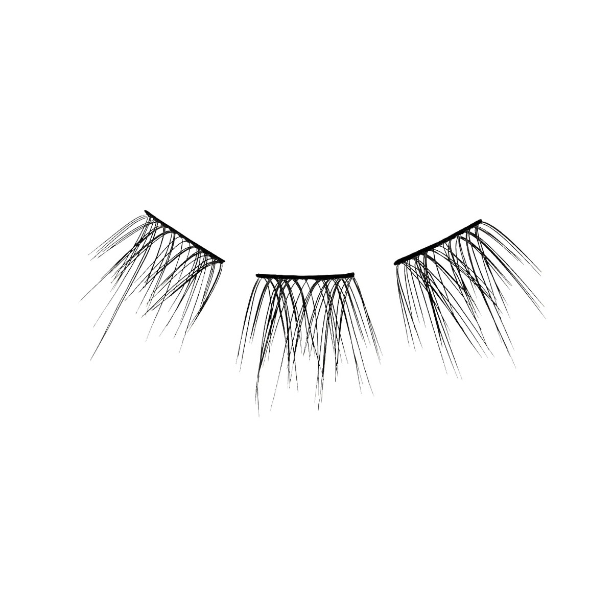 Falscara Ultimate Starter Kit | DIY False Lash Extensions, Natural, Cluster Lash, Wispy Lashes, 24 Wisps, 10mm-14mm - Image 4