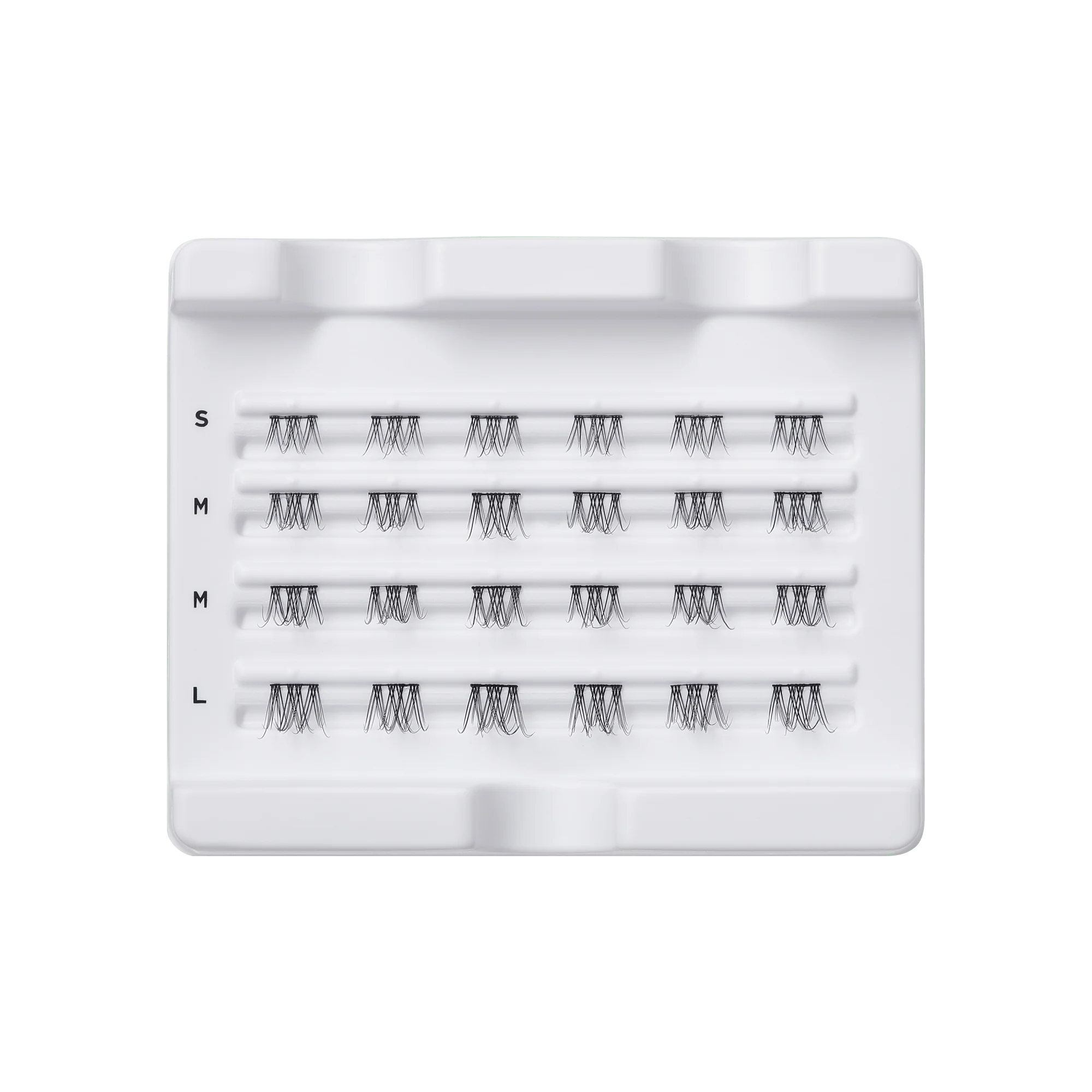 Falscara Ultra Natural Multipack | DIY False Lash Extensions, Natural, Cluster Lash, Wispy Lashes, Light & Airy, 24 Wisps, 8mm-12mm - Image 6