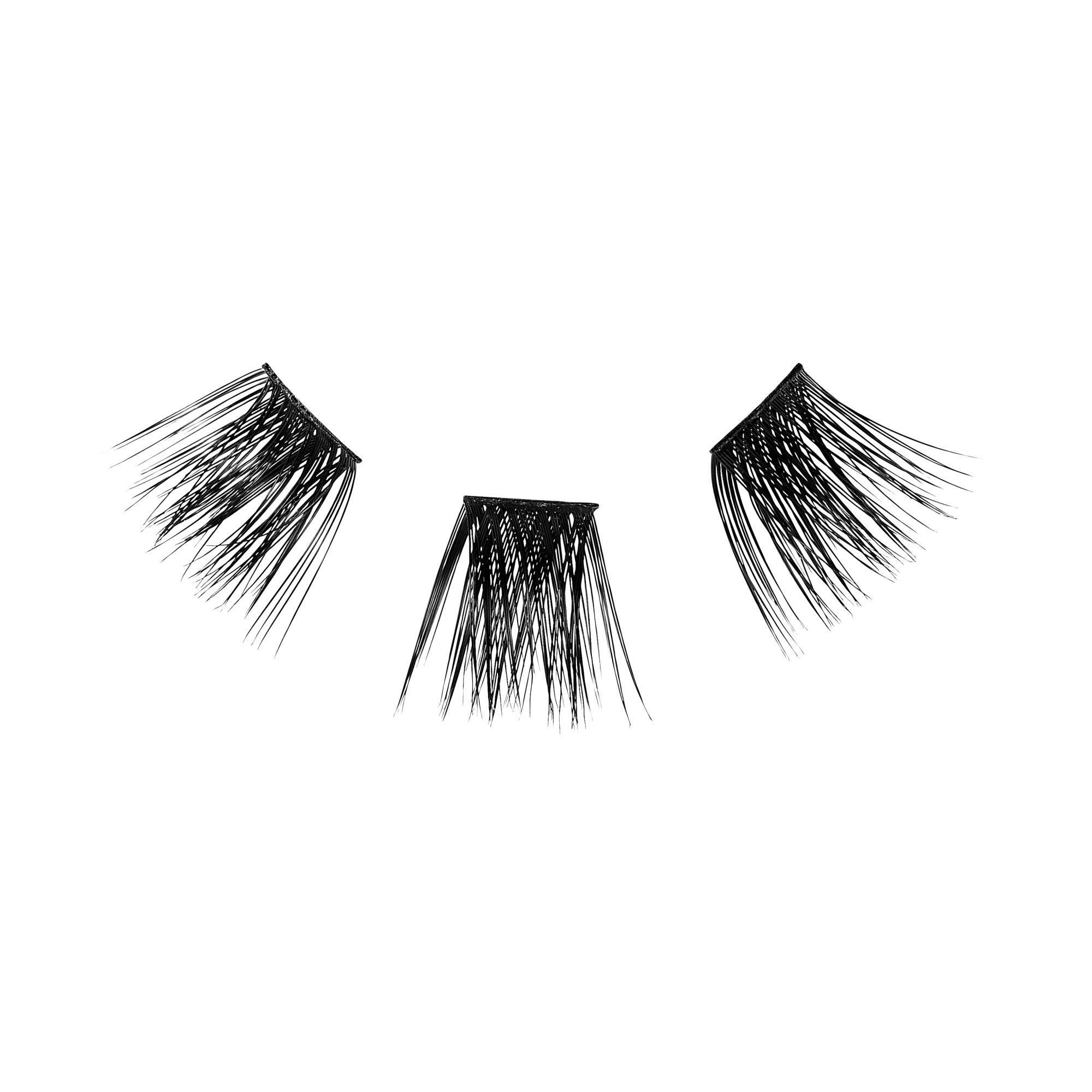 Falscara Extra Drama Volume Single Pack | DIY False Lash Extensions, Ultra Glam, Cluster Lash, Wispy Lashes, 10 Wisps, 12mm - Image 5