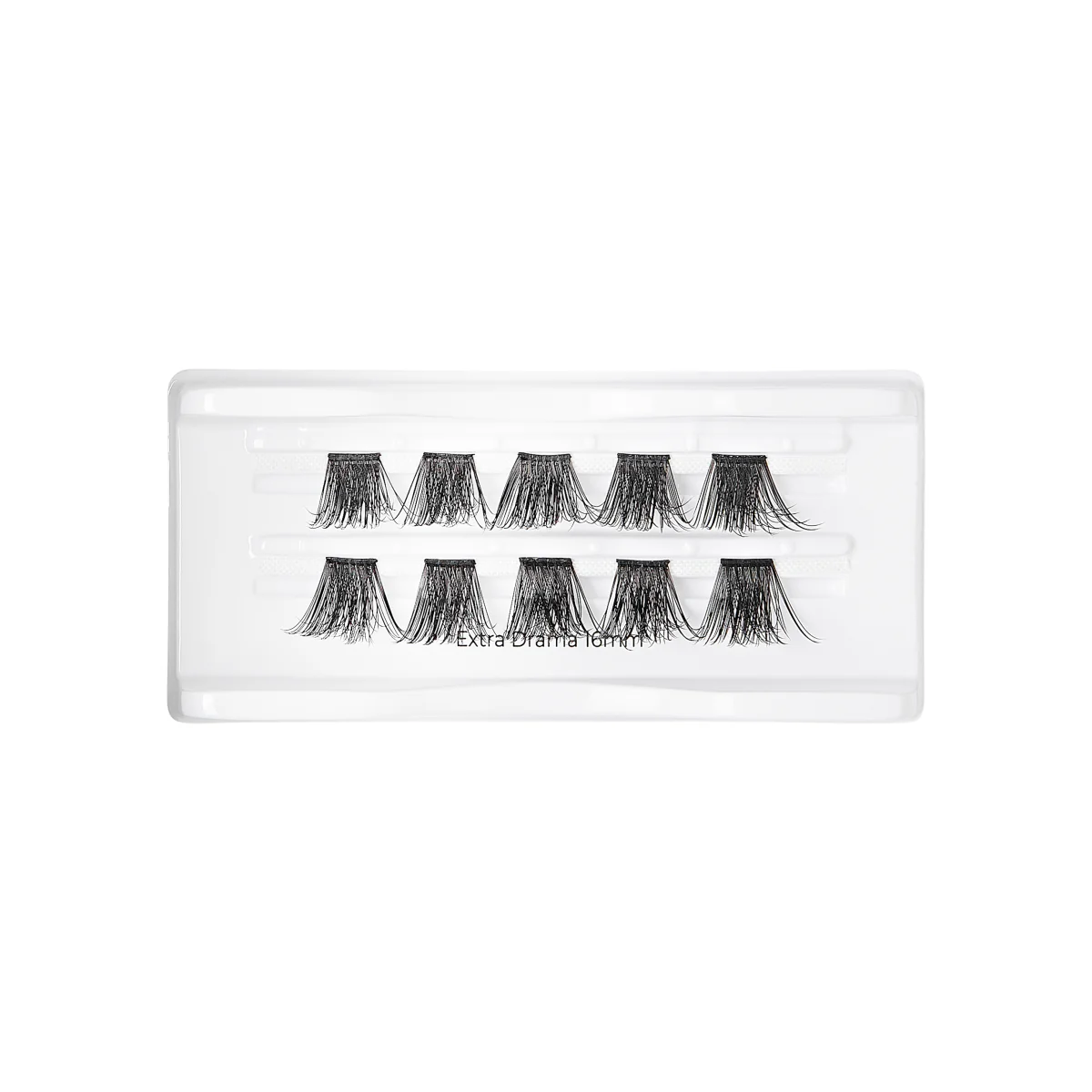 Falscara Extra Drama Volume Single Pack | DIY False Lash Extensions, Ultra Glam, Cluster Lash, Wispy Lashes, 10 Wisps, 16mm - Image 3