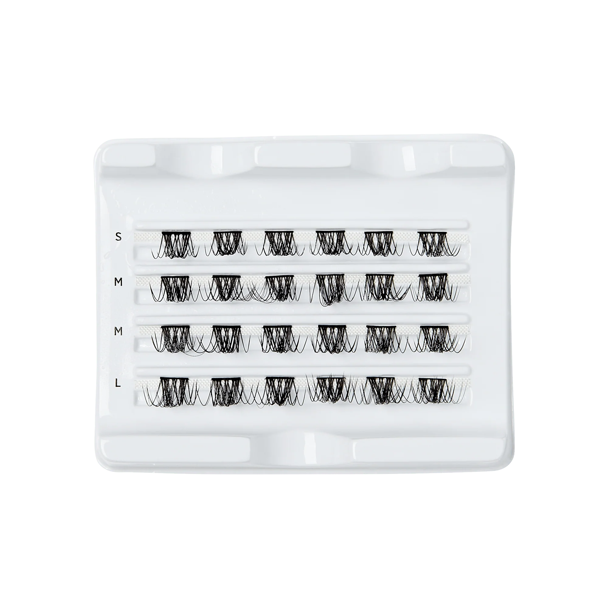 Falscara Natural Multipack - L Curl | DIY False Lash Extensions, Natural, Cluster Lash, Wispy Lashes, 24 Wisps, 12mm-16mm - Image 5