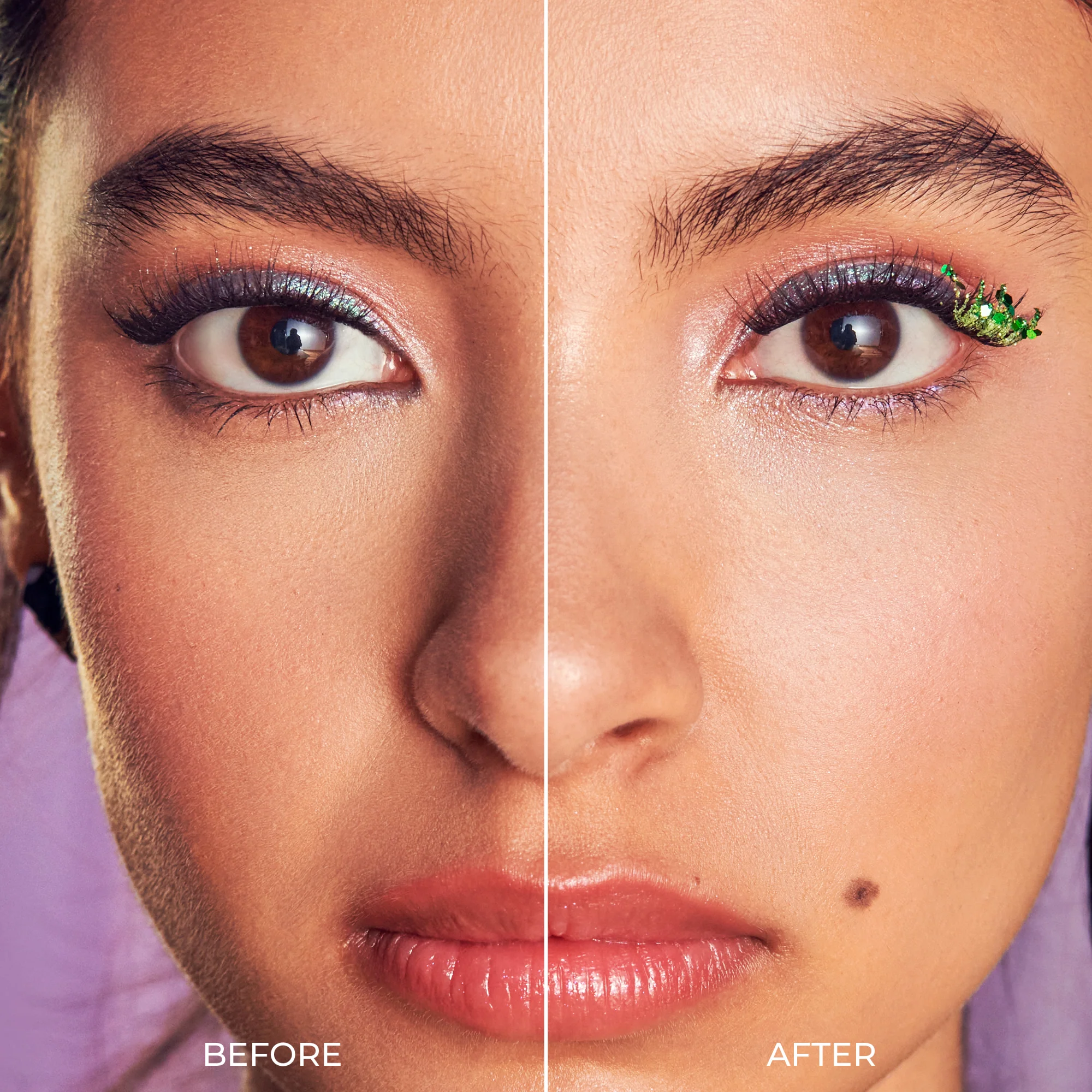 Falscara X WICKED: FOR GOOD | Love Without Limits | DIY False Lash Extensions, Natural, Cluster Lash, Wispy Lashes, 10 Wisps, 8mm-10mm - Image 5