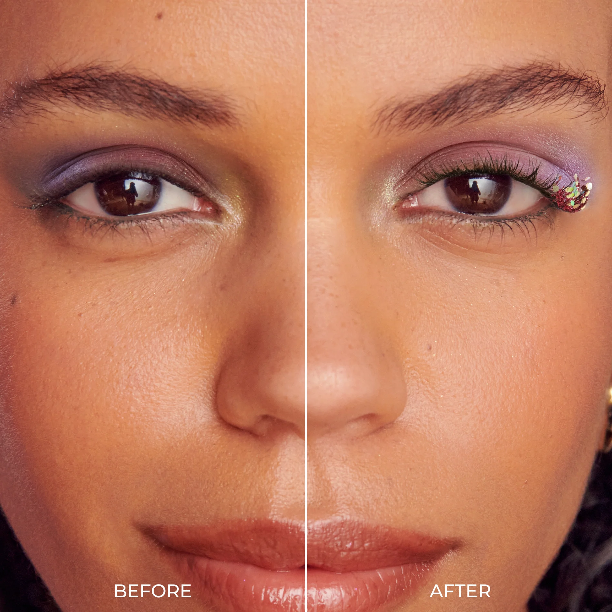 Falscara X WICKED: FOR GOOD | Wickedly Wonderful | DIY False Lash Extensions, Natural, Cluster Lash, Wispy Lashes, 10 Wisps, 8mm-10mm - Image 4