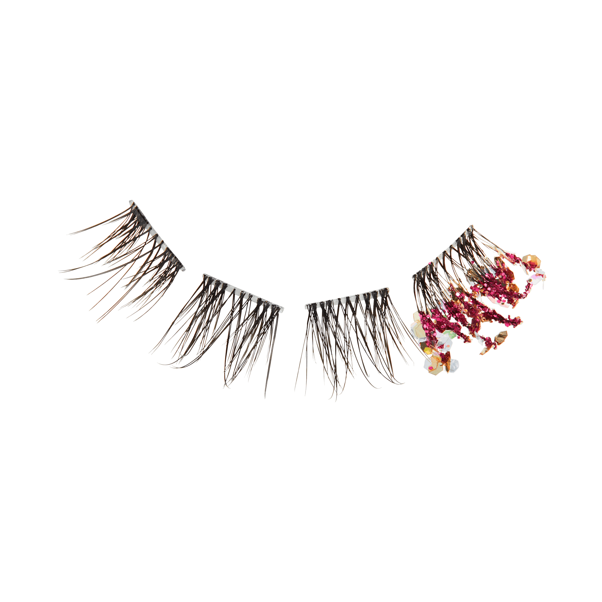 Falscara X WICKED: FOR GOOD | Wickedly Wonderful | DIY False Lash Extensions, Natural, Cluster Lash, Wispy Lashes, 10 Wisps, 8mm-10mm - Image 6