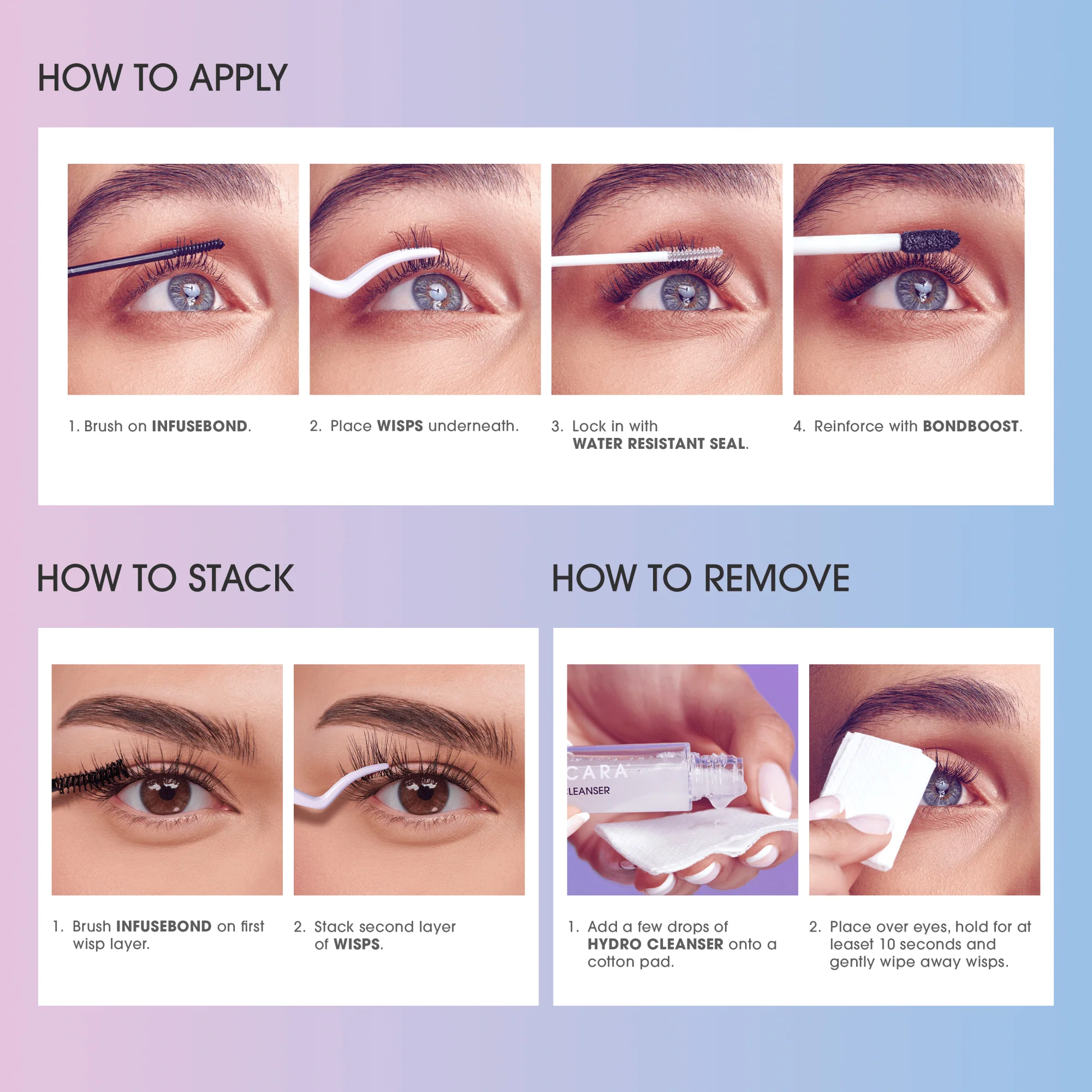Falscara Studio False Lash InfuseBond & Water-Resistant Seal | DIY Lash Extension Adhesive, Lash Bond, Two-Step Adhesive - Image 7