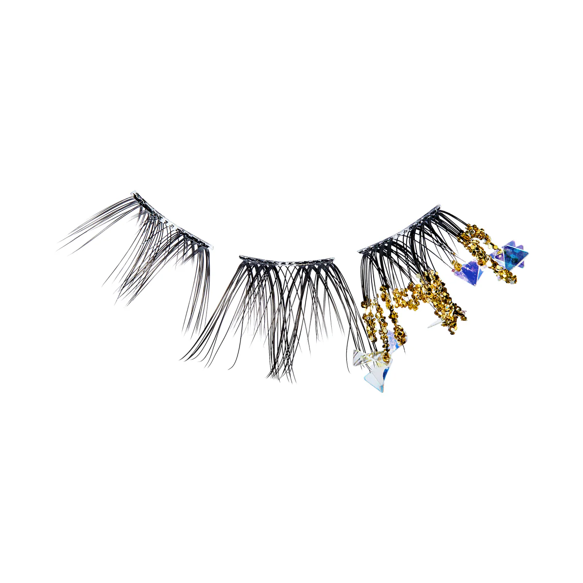 WICKED X Falscara False Eyelashes - Normal is Overrated | DIY False Lash Extensions, Medium Glam, Cluster Lash, Wispy Lashes, 10 Wisps, 8mm-10mm - Image 6