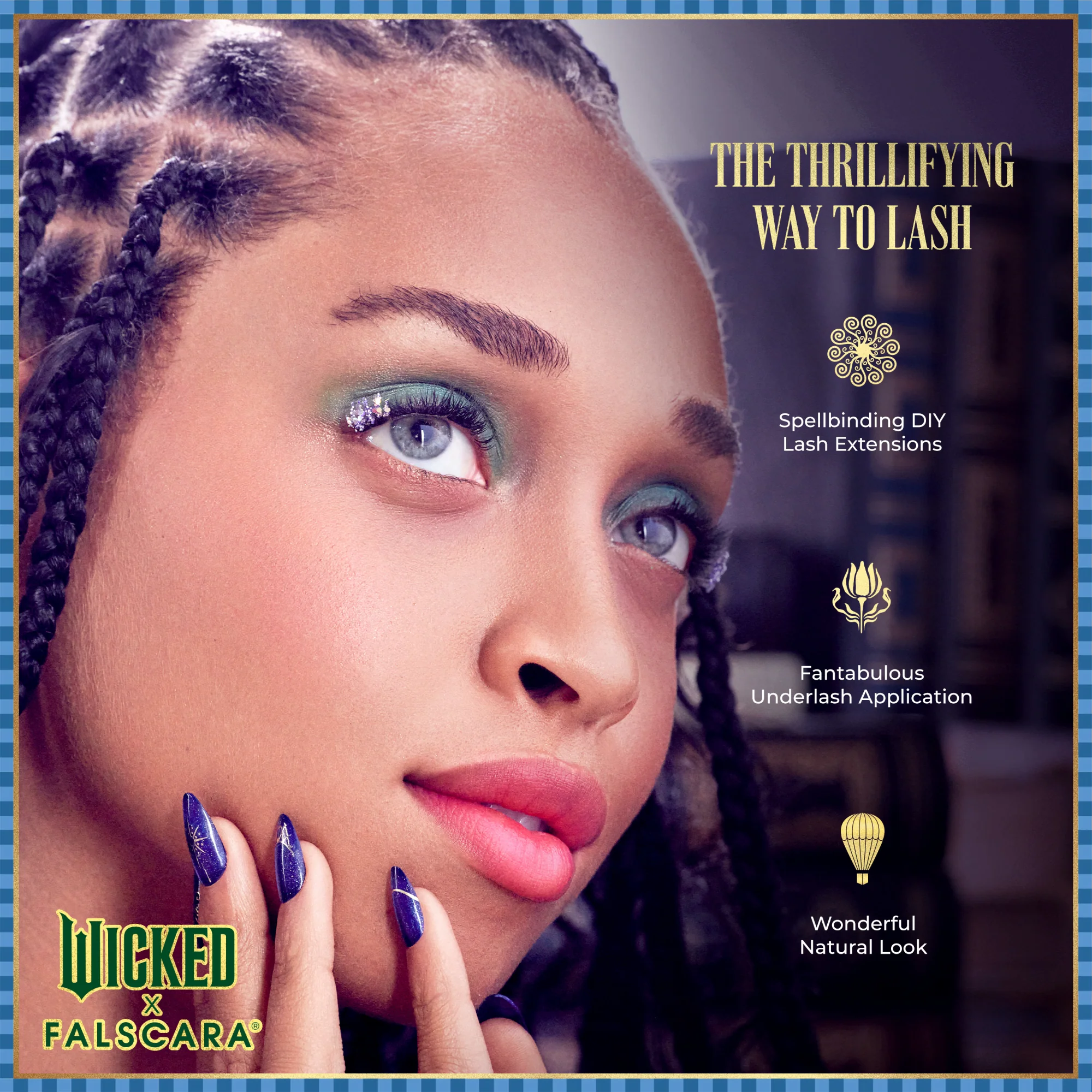 WICKED X Falscara False Eyelashes - Darlingest | DIY False Lash Extensions, Light Glam, Cluster Lash, Wispy Lashes, 10 Wisps, 8mm-10mm - Image 9